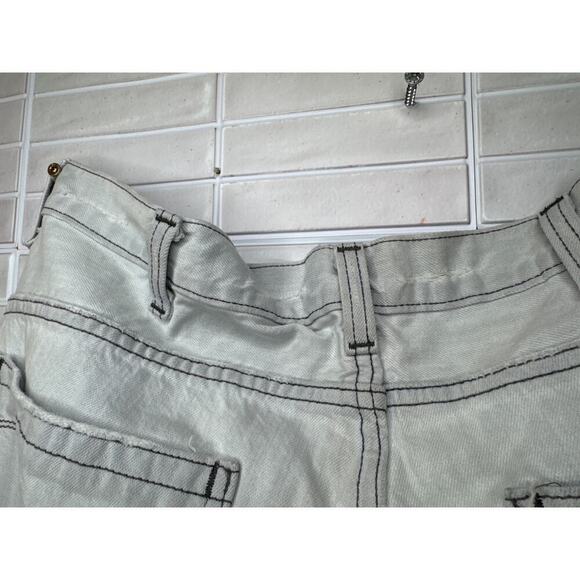 Vintage 1990s Levi’s SilverTab Jeans 38x32 Super Light Wash Relaxed Fit - Picture 8 of 11